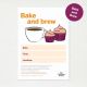 Bake & Brew Poster (Print at Home)